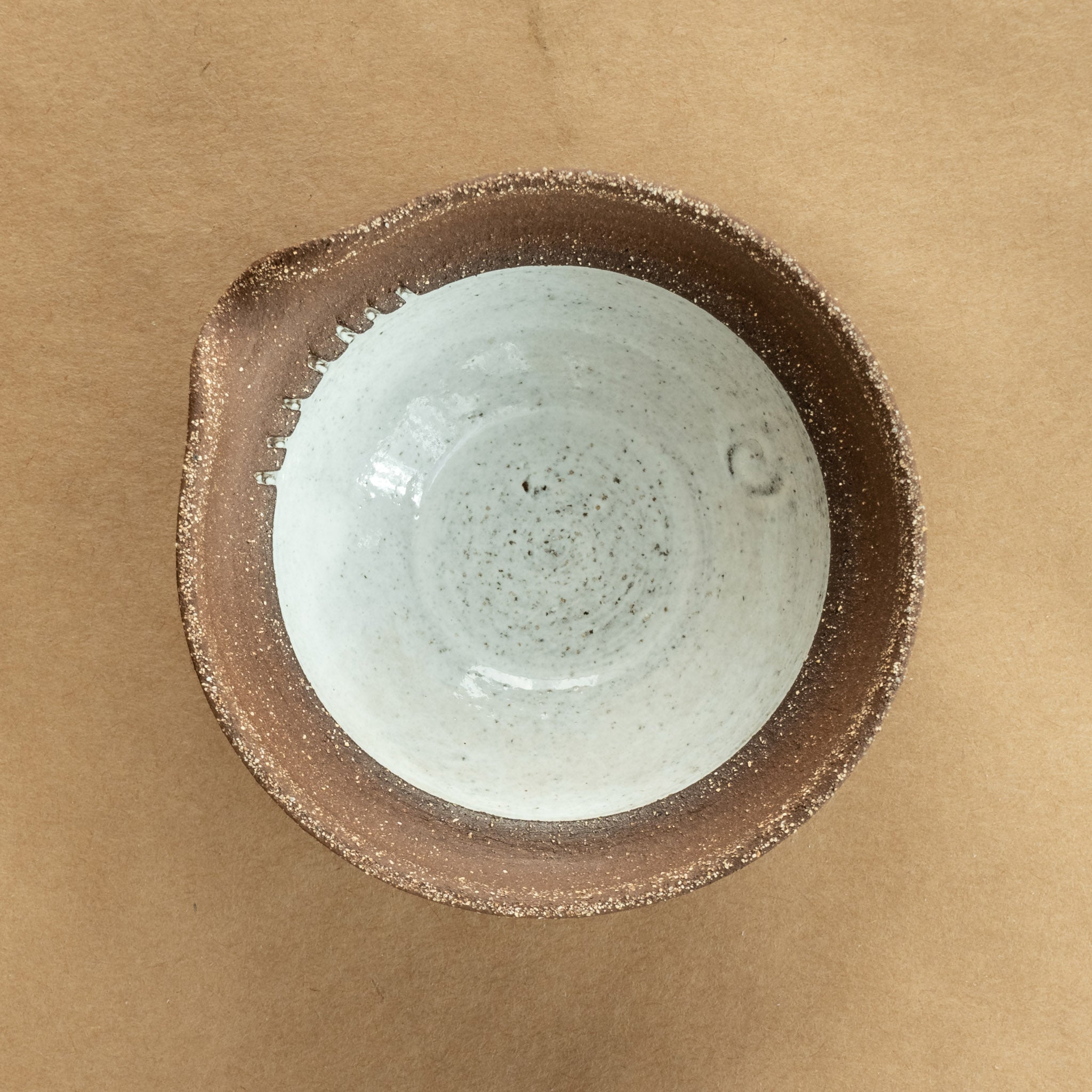 Shiboridashi de gres: Shiboridashi de gres, una pieza única para preparar y servir té de manera tradicional.