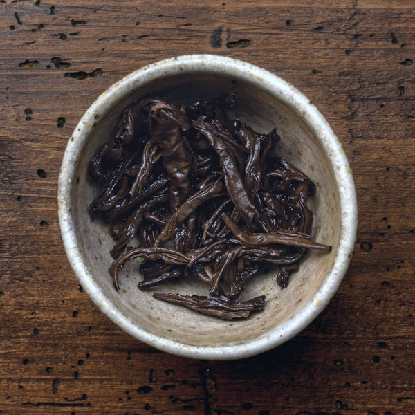SHAI HONG BLACK TEA WET LEAVES