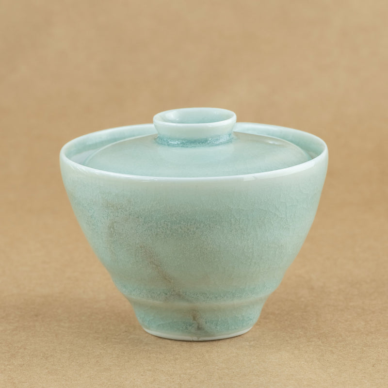 Shiboridashi de porcelana: Shiboridashi de porcelana, una pieza única para preparar y servir té de manera tradicional.
