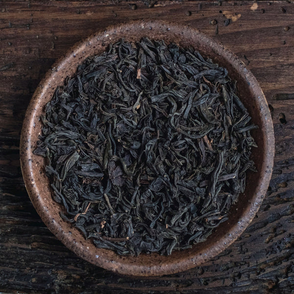 Hojas de té negro Earl Grey