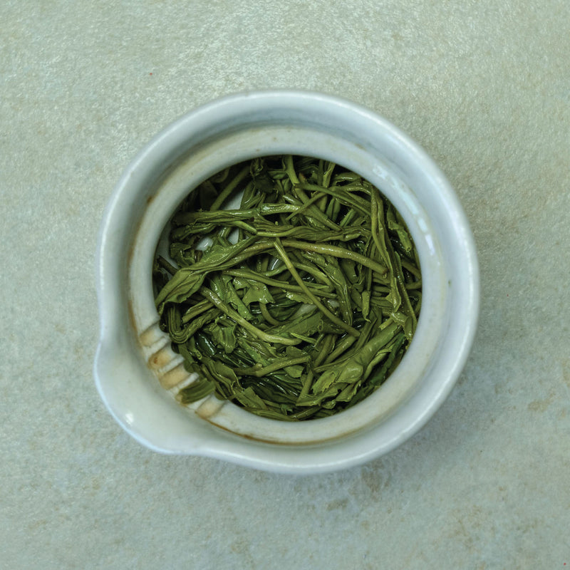 Hojas húmedas de té verde Lu Shan Yun Wu