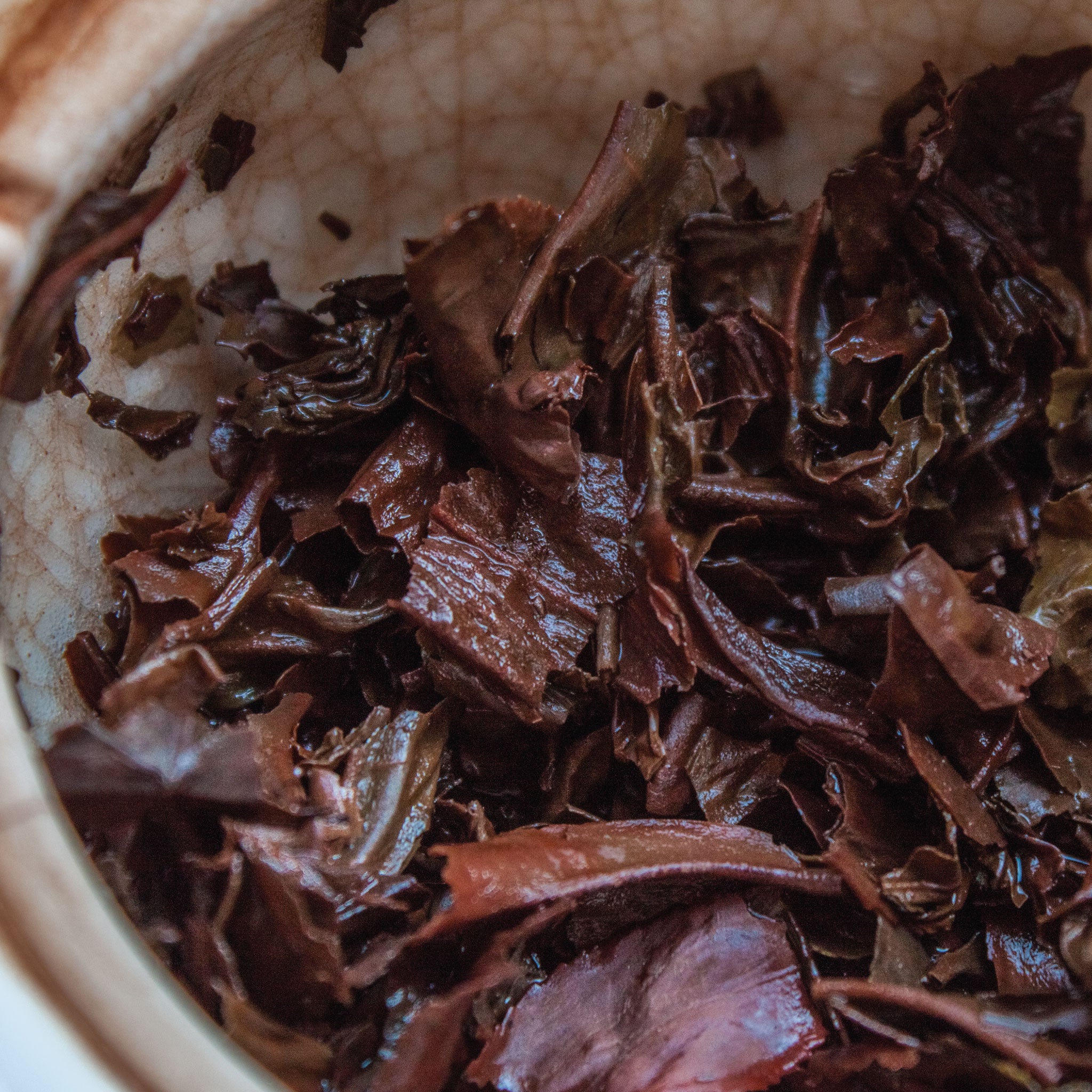 Hojas Húmedas de té negro Earl Grey