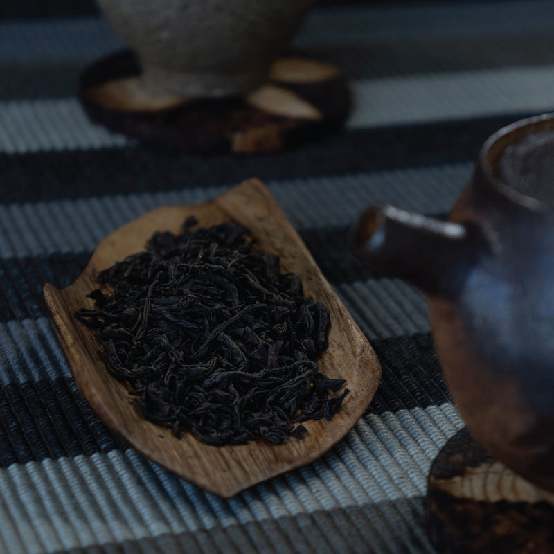 Hojas de té negro Hong Cha