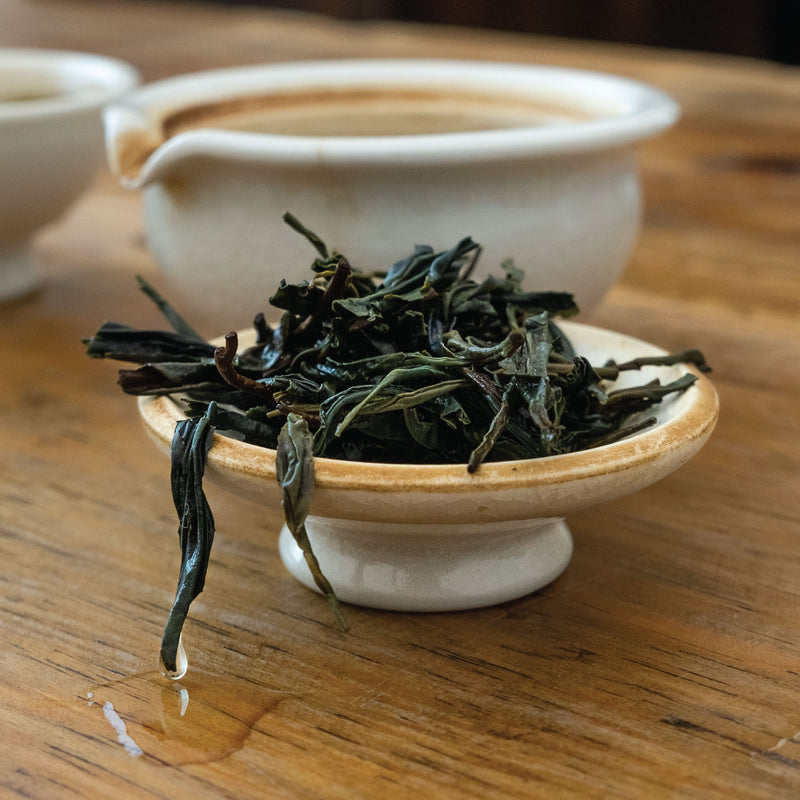 Hojas de té verde Purple Love